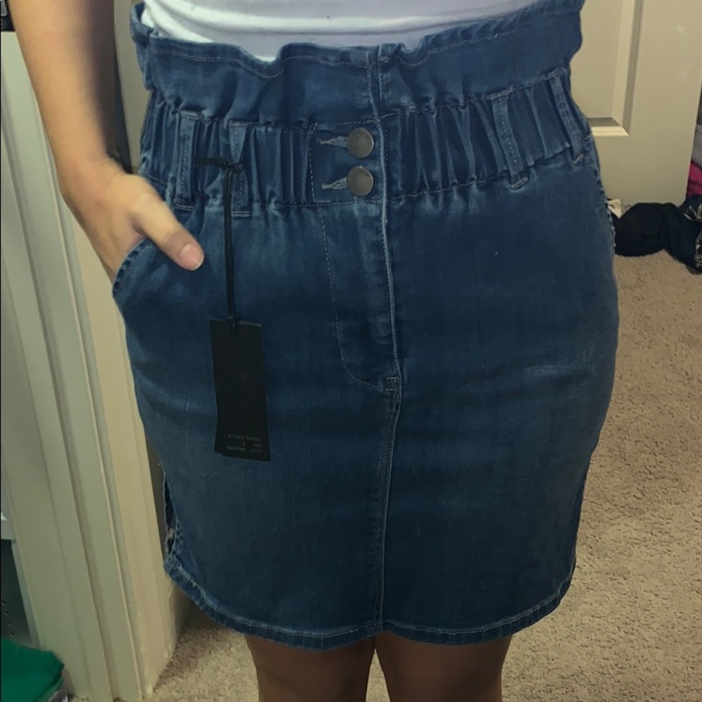 Denim skirt